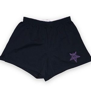 Baphomet inverted pentagram shorts EXTRA LARGE size junior fit